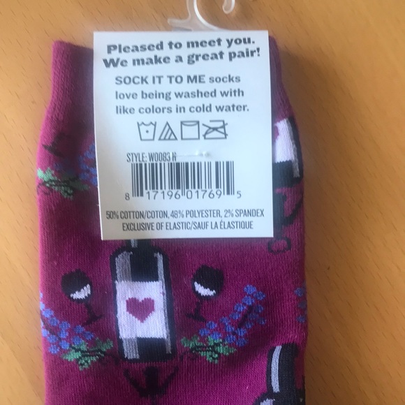 Sock it to me Wine Socks - Picture 3 of 3